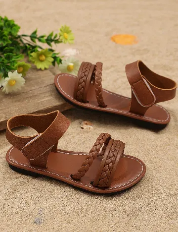 Sandale Shein Kids, maro