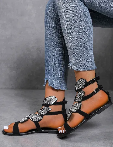 Sandale SHEIN, negru