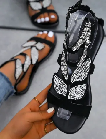 Sandale SHEIN, negru