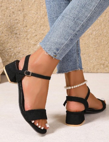 Sandale SHEIN, negru