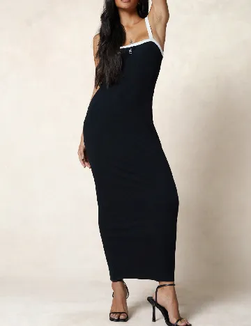 Rochie lunga Missguided, negru