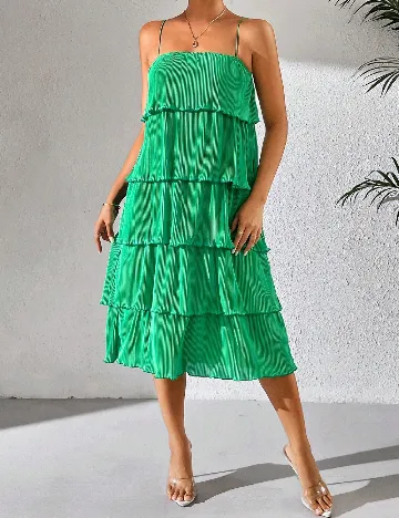 Rochie medie SHEIN, verde