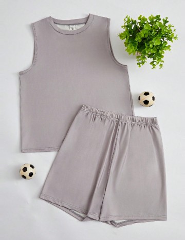 Compleu Shein Kids, gri