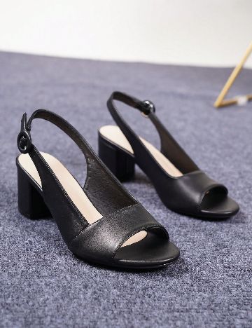 Sandale SHEIN, negru