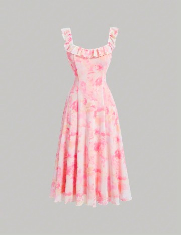 Rochie medie SHEIN, roz