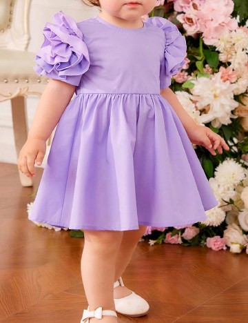 Rochie scurta Shein Kids, mov