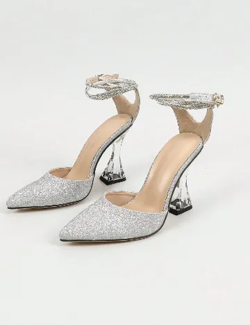 Pantofi SHEIN, argintiu