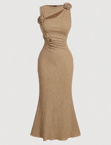 Rochie lunga SHEIN, maro