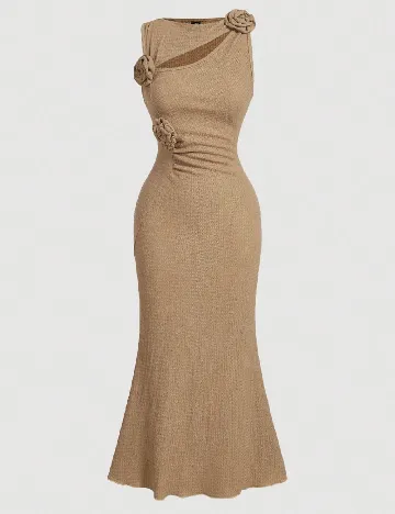 Rochie lunga SHEIN, maro