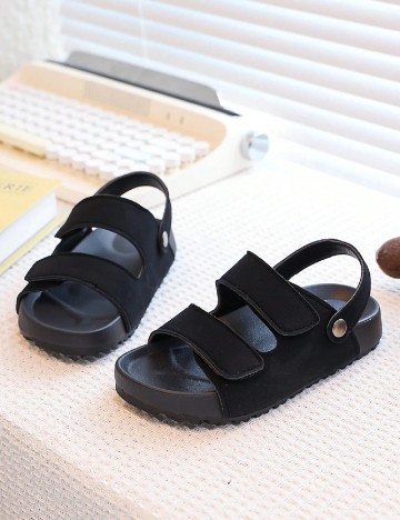 Sandale Shein Kids, negru