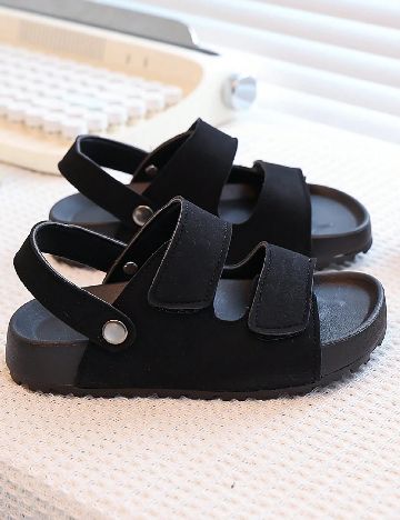Sandale Shein Kids, negru