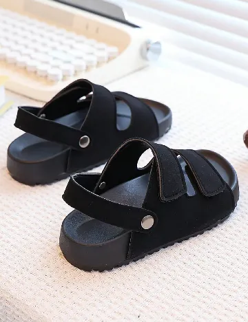 Sandale Shein Kids, negru