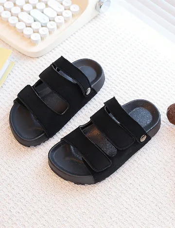 Sandale Shein Kids, negru