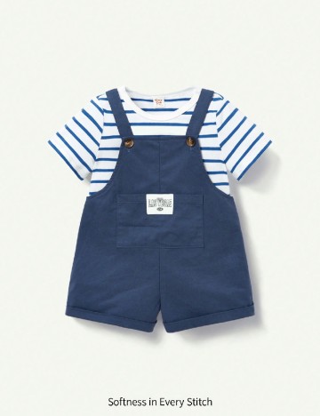 Compleu CozyCub, albastru