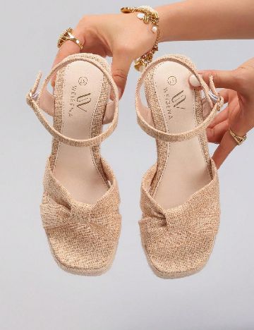Sandale SHEIN, crem