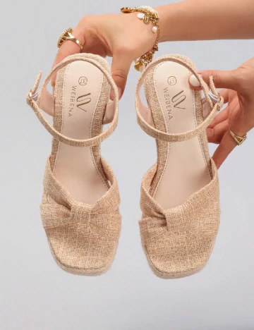 Sandale SHEIN, crem