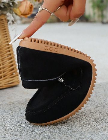 Mocasini SHEIN, negru
