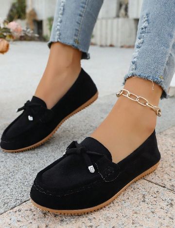 Mocasini SHEIN, negru