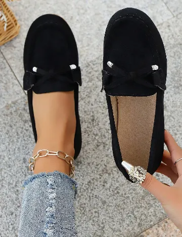 Mocasini SHEIN, negru