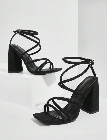 Sandale SHEIN, negru