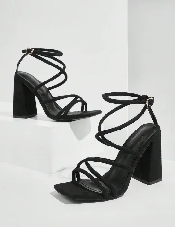 Sandale SHEIN, negru