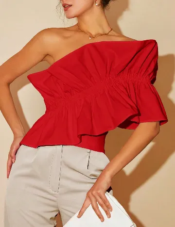 Top Amy Enjoy Life, rosu