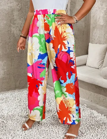 Pantaloni SHEIN CURVE, mix culori