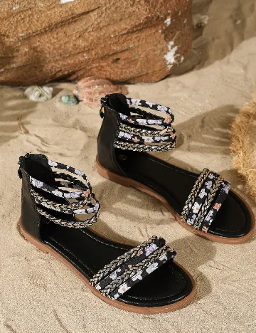 Sandale SHEIN, negru