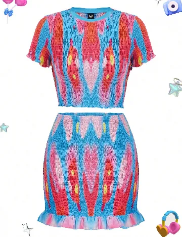 Compleu SHEIN, mix culori