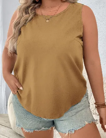 Bluza Emery Rose Curve, maro