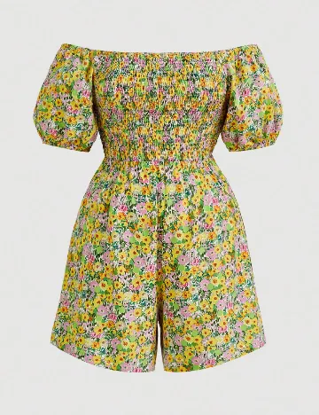 Salopeta SHEIN CURVE, floral print