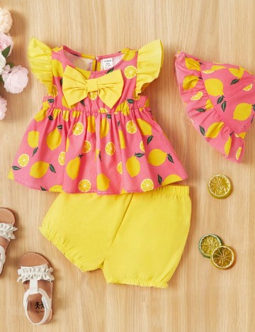 Compleu Shein Kids, mix culori