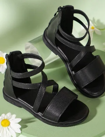 Sandale Shein Kids, negru