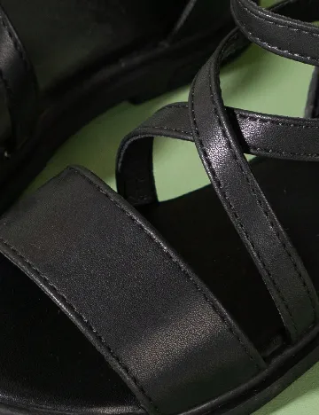 Sandale Shein Kids, negru