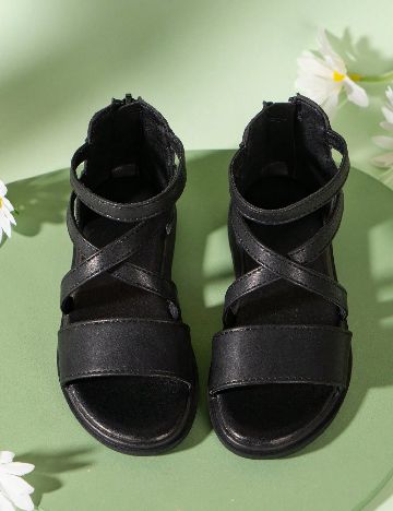 Sandale Shein Kids, negru
