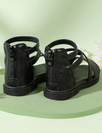 Sandale Shein Kids, negru