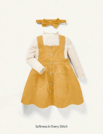 Compleu CozyCub, galben