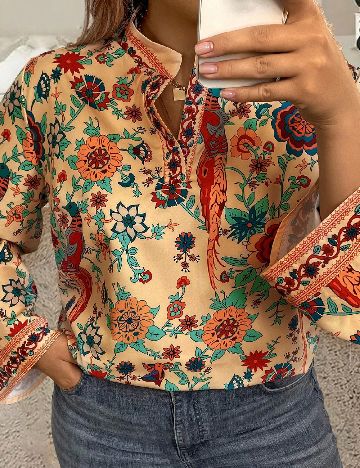 Bluza SHEIN CURVE, mix culori