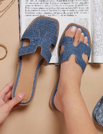 Slapi SHEIN, albastru