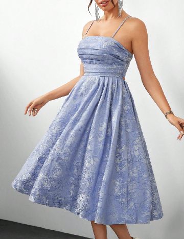 Rochie medie SHEIN, albastru