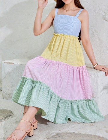 Rochie Shein Kids, mix culori