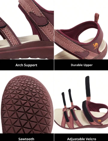 Sandale Camel Crown, pruna