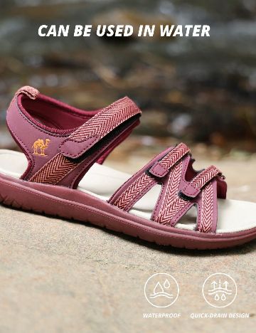 Sandale Camel Crown, pruna