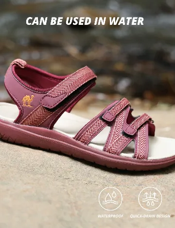 Sandale Camel Crown, pruna