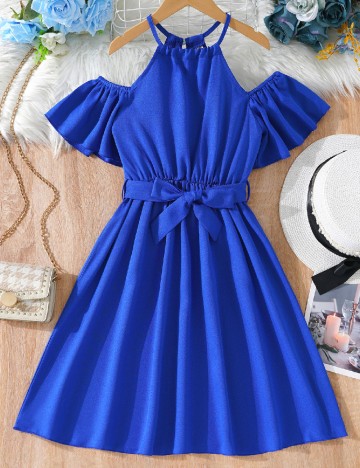 Rochie Shein Kids, albastru