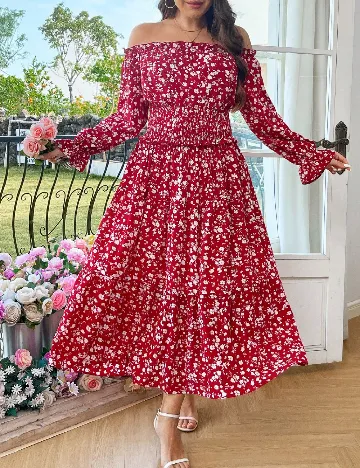 Compleu SHEIN CURVE, rosu