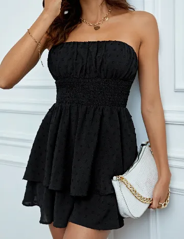 Salopeta SHEIN, negru