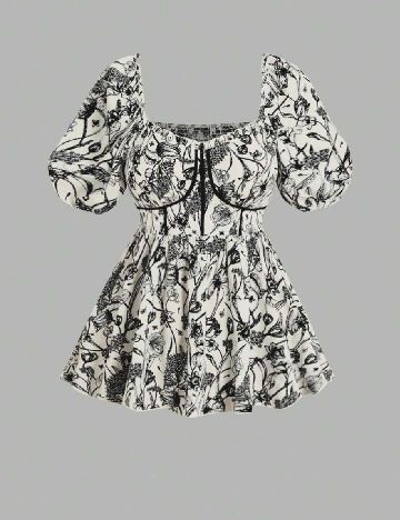 Bluza SHEIN CURVE, ecru