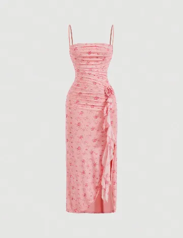 Rochie lunga SHEIN, roz