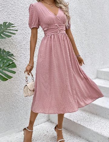 Rochie medie SHEIN, roz